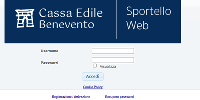 LINK REGISTRAZIONE SPORTELLO WEB